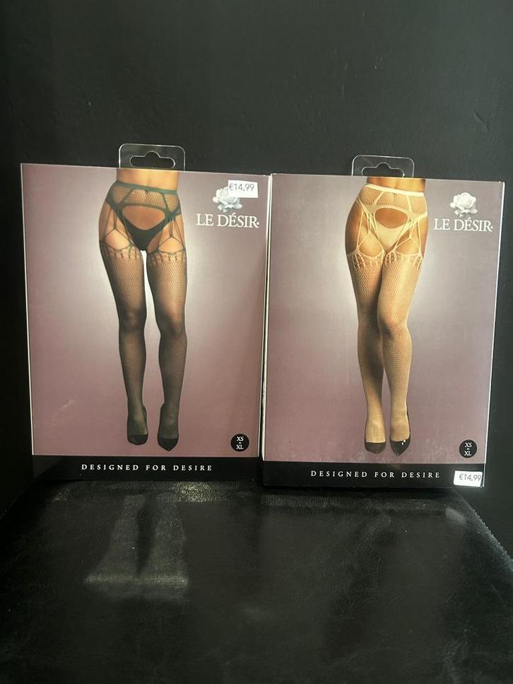 Le Desir pant zonder kruis 2 kleuren, Kleding | Dames, Leggings, Maillots en Panty's, Nieuw, Legging, Overige maten, Beige, Ophalen