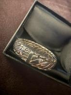 silk heren ring zilver, Sieraden, Tassen en Uiterlijk, Ringen, 20 of groter, Heer, Ophalen of Verzenden, Zo goed als nieuw
