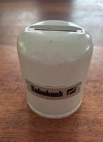 Rabobank spaarpot, Ophalen of Verzenden, Zo goed als nieuw, Metaal of Blik, Overige thema's