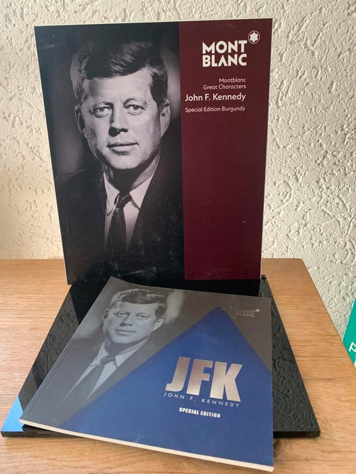 MontBlanc Great Character John F. Kennedy etaleer item, Verzamelen, Pennenverzamelingen, Zo goed als nieuw, Vulpen, Mont Blanc