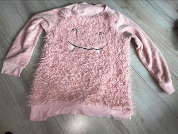 Trui pyjama Hunkemöller L roze pluche fake fur beschikbaar voor biedingen