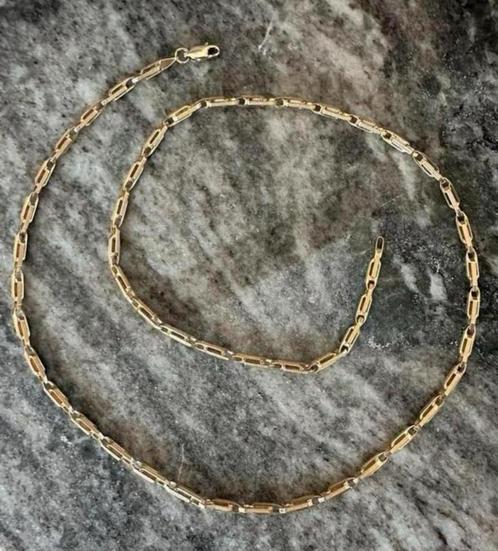 14K gouden ketting, Sieraden, Tassen en Uiterlijk, Kettingen, Nieuw, Goud, Goud, Ophalen of Verzenden