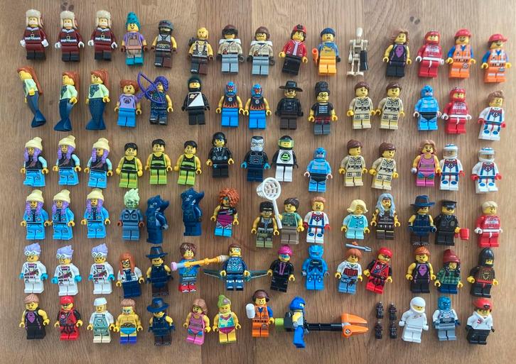 Lego 2,50 p/s minifiguur minifigures minifiguren poppetjes, Kinderen en Baby's, Speelgoed | Duplo en Lego, Zo goed als nieuw, Ophalen of Verzenden
