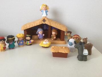 Fisher price kerststal met licht en geluid beschikbaar voor biedingen