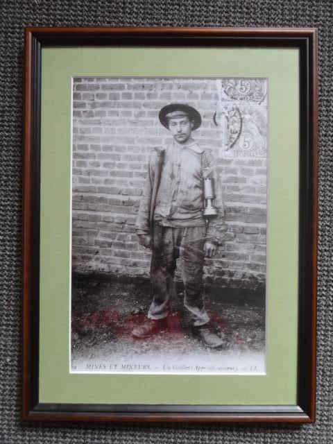 Mines et mineurs- Un Galibot,leerling mijnwerker,vanaf 14 jr, Antiek en Kunst, Kunst | Tekeningen en Foto's, Verzenden