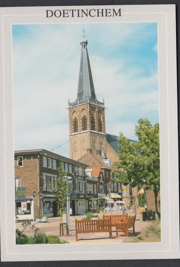 Doetinchem Zicht op NH Kerk Ongelopen, Verzenden, 1980 tot heden, Ongelopen, Gelderland