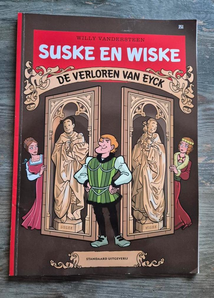 Suske en Wiske 351 De verloren Van Eyck 1ste druk, Boeken, Stripboeken, Zo goed als nieuw, Eén stripboek, Ophalen of Verzenden