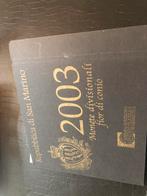 San marino jaarset 2003, Ophalen of Verzenden, San Marino, Overige waardes