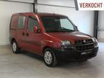 Fiat Doblo Cargo 1.9 JTD SX (Org NL/Airco/Trekhaak/NAP), Auto's, 101 pk, Gebruikt, Huisgarantie, 4 cilinders