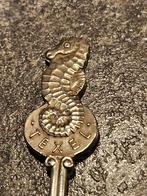 Verzilverde  theelepel  Texel, Antiek en Kunst, Ophalen of Verzenden