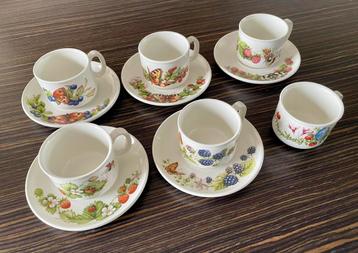 Koffiekopjes / theekopjes Marjolein Bastin beschikbaar voor biedingen