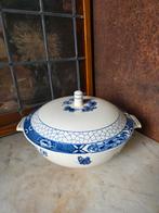 Soepterrine butterflij servies societe ceramique maestricht, Antiek en Kunst, Antiek | Schalen, Ophalen of Verzenden