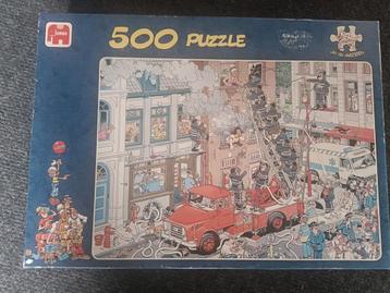 Jan van Haasteren Puzzel - Brandweer - 500 Stukjes beschikbaar voor biedingen