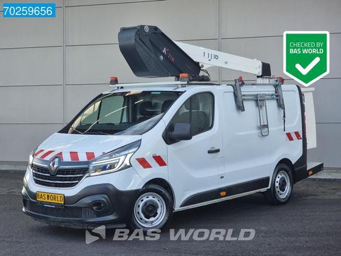 Renault Trafic 145pk Klubb K21B 11,4meter werkhoogte Hoogwer, Auto's, Bestelauto's, Bedrijf, Te koop, Airconditioning, Bluetooth