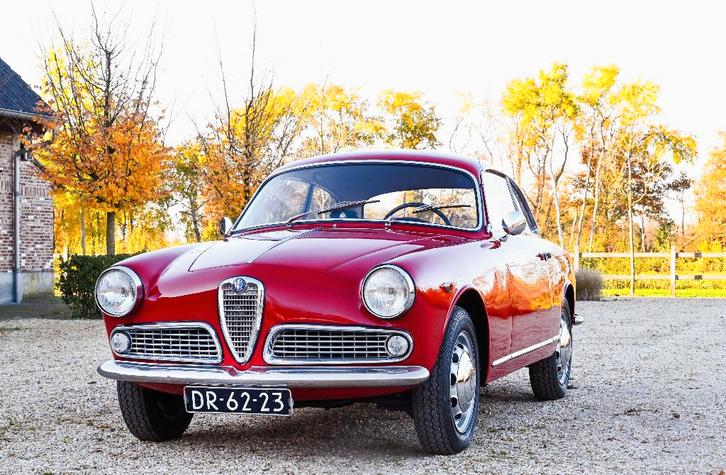 Alfa Romeo Giulietta 1.3 Sprint 1960 Rood, Auto's, Alfa Romeo, Particulier, Giulietta, Benzine, Hatchback, Handgeschakeld, Geïmporteerd