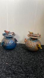 Vaasjes met vogels, Ophalen of Verzenden