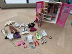 Barbie Pop met Kledingkast en Accessoires, Ophalen of Verzenden, Gebruikt, Barbie