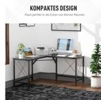 Nieuwe computertafel/bureau - 2 beschikbaar!, Huis en Inrichting, Bureaus, Ophalen of Verzenden, A, A, A