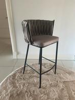 A&B DESIGN wave Bar chair Zand/Taupe, Huis en Inrichting, Barkrukken, Nieuw, 90 cm of meer, Ophalen of Verzenden, Metaal