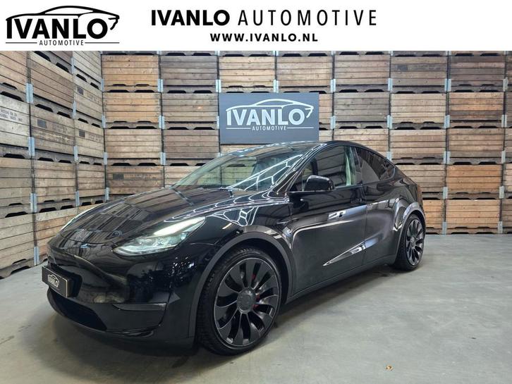 Tesla Model Y Performance AWD 75 kWh Trekhaak 21"LM, Auto's, Tesla, Bedrijf, Te koop, Model Y, 4x4, ABS, Adaptive Cruise Control