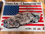 Rare Vintage TransAm- Champion 1988 Poster, Verzamelen, Posters, Rechthoekig Liggend, Sport, Gebruikt, Ophalen of Verzenden