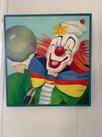 Schilderij van clown, Antiek en Kunst, Ophalen