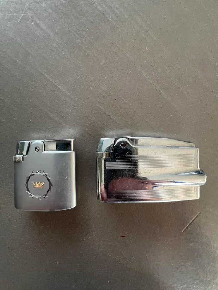 Vintage Ronson aanstekers - Set van 2, Antiek en Kunst, Curiosa en Brocante, Ophalen of Verzenden