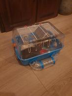 Kleine hamsterkooi, Kooi, Minder dan 75 cm, Zo goed als nieuw, Ophalen