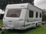 Fendt Saphir 495 SG/( 2 enkele bedden)Mover, B.J. 2010, Caravans en Kamperen, Caravans, 2 aparte bedden, Rondzit, Particulier
