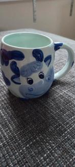 DELFSTBLAUW MOK/BEKER HANDPAINTED KOE NR 933, Huis en Inrichting, Keuken | Servies, Keramiek, Nieuw, Ophalen of Verzenden, Overige stijlen