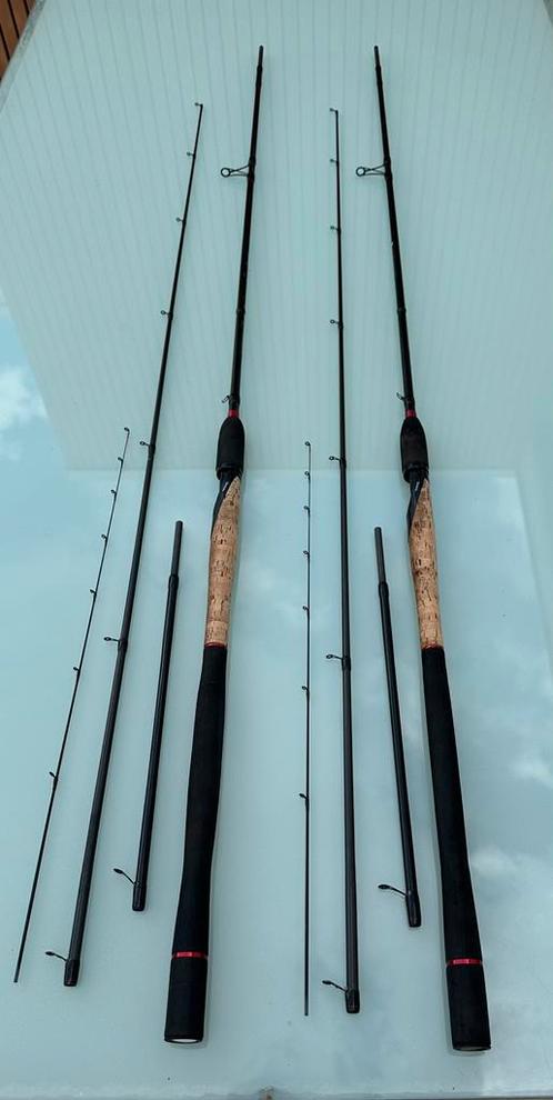Te koop 2 stuks Daiwa Tournament PRO 10-11ft Feeders, Watersport en Boten, Hengelsport | Algemeen, Gebruikt, Werphengel, Ophalen of Verzenden