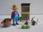 PLAYMOBIL boer met Konijnenhok 4491, Kinderen en Baby's, Speelgoed | Playmobil, Ophalen of Verzenden, Gebruikt, Los playmobil