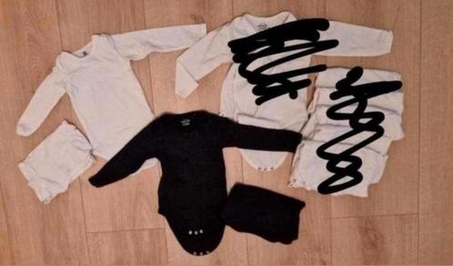 4x lange mouwen romper, maat 74/80, Kinderen en Baby's, Babykleding | Maat 74, Zo goed als nieuw, Jongetje of Meisje, Nacht- of Onderkleding