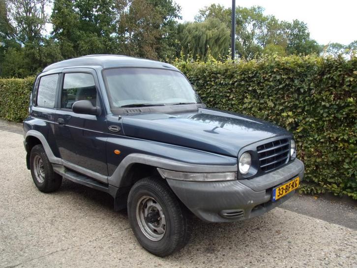 SsangYong Korando 2.9 TD NO APK/NO TUV, Auto's, Bestelauto's, Bedrijf, Te koop, 4x4, Airconditioning, Centrale vergrendeling, Elektrische buitenspiegels