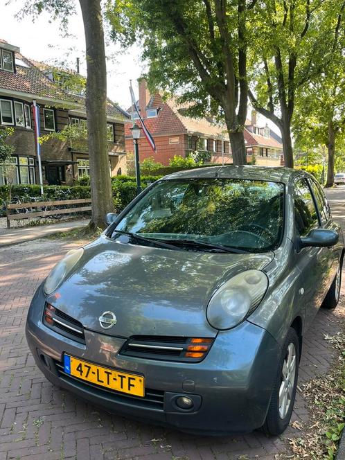 Nissan Micra 1.4 3DR 2003 Grijs, Auto's, Nissan, Particulier, Micra, Benzine, C, Hatchback, Handgeschakeld, Origineel Nederlands