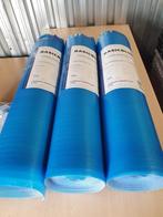 60 m2 ondervloer Basic Blue. 3 Nieuwe rollen., Huis en Inrichting, Stoffering | Vloerbedekking, Blauw, Plinten & Profielen Centrale