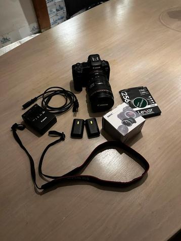 Canon R5, 24-70 f4, drop in nd filter, lexar 256gb beschikbaar voor biedingen