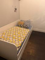 1-persoons bed met logeerlade., Huis en Inrichting, Slaapkamer | Bedden, Ophalen, Gebruikt, 90 cm, Eenpersoons