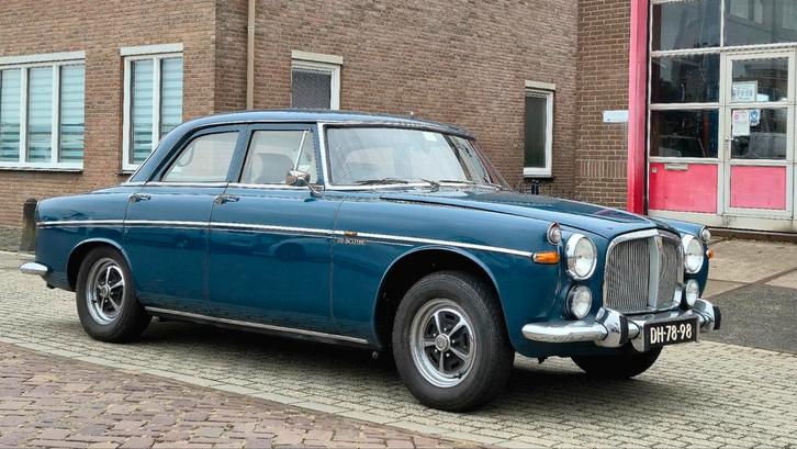 Mooie Originele Ongerestaureerde RHD Rover PB5 Saloon 1970, Auto's, Oldtimers, Particulier, Rover, Benzine, Automaat, Blauw, Beige