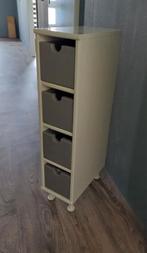 Tornviken smal kastje met 4 houten bakjes Ikea, Huis en Inrichting, Kasten | Overige, Ophalen