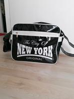 Zwarte Schoudertas - New York Design, Ophalen of Verzenden, Nieuw, Zwart, Schoudertasje