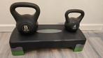Tunturi Fitness Set - Stepbank & Kettlebells, Ophalen, Gebruikt, Buik, Stepbank