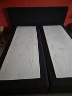Swiss Sense Boxspring 180x210, Ophalen, Gebruikt, Blauw, 210 cm
