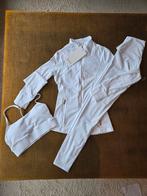 Lululemon Yoga Set wit/Goud - Maat 4 Nieuw, Wit, Nieuw, Ophalen of Verzenden, Yoga