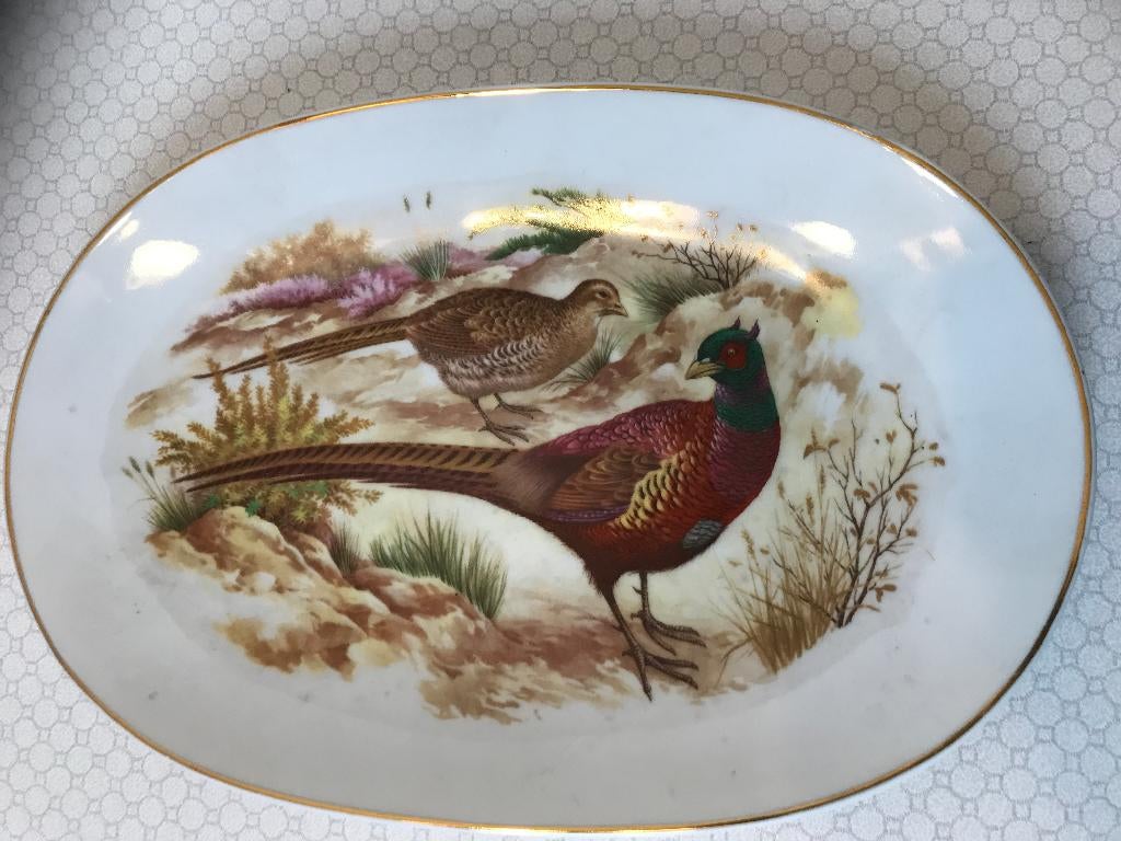 Porcelein schaal fazant motief, Ophalen of Verzenden