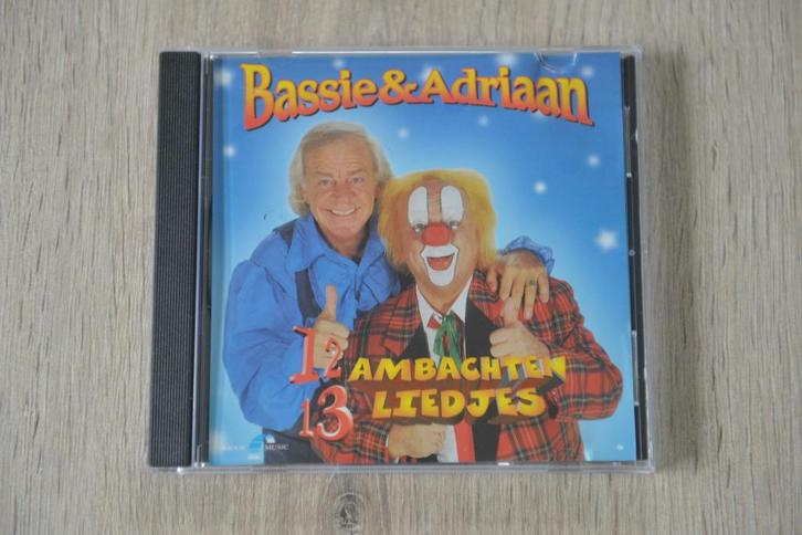 BASSIE & ADRIAAN -12 AMBACHTEN 13 LIEDJES ( staan er 15 op ), Cd's en Dvd's, Cd's | Kinderen en Jeugd, Zo goed als nieuw, 3 tot 5 jaar