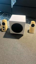 Nette logitech speakers., Computers en Software, Pc speakers, Ophalen, Gebruikt