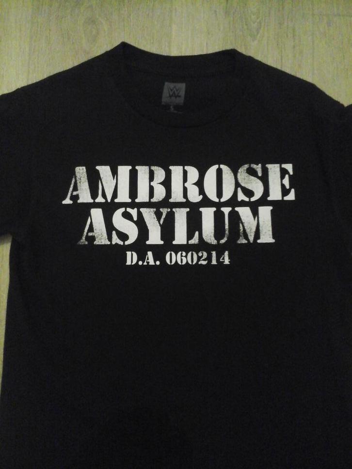 WWE shirts, Kleding | Heren, T-shirts, Gedragen, Overige maten, Zwart, Ophalen of Verzenden