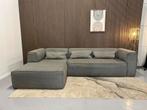 Woood Bean - Hoekbank - Grijs - Nette Staat, Huis en Inrichting, Ophalen of Verzenden, Zo goed als nieuw, 150 cm of meer, Vierpersoons of meer