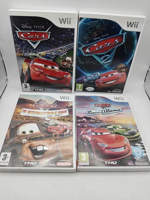 Cars Wii Bundel, Spelcomputers en Games, Games | Nintendo Wii, Zo goed als nieuw, Racen en Vliegen, 3 spelers of meer, Vanaf 3 jaar
